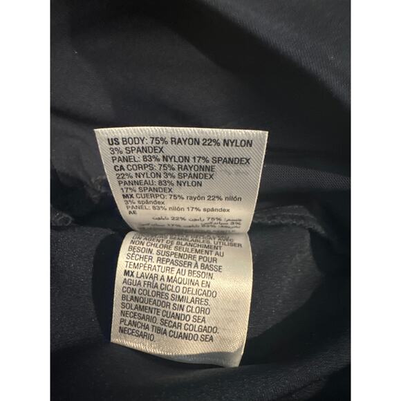 Alfani Tummy Control Skinny Pants Navy Women's Size 16 - Picture 10 of 10